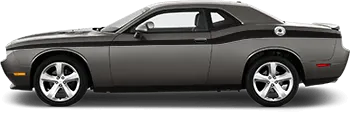 BUY Dodge Challenger - Full Length Slim Upper Body Stripes