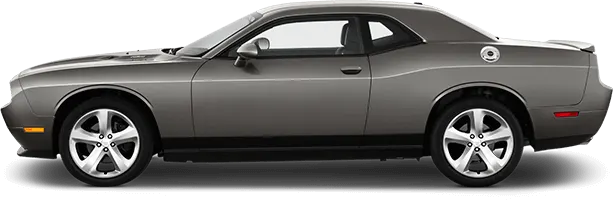 2008 to 2014 Dodge Challenger Rocker Panel Stripes . Installed on Car
