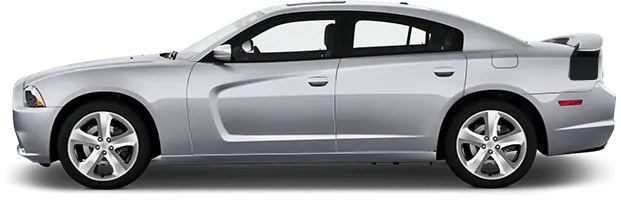 2011 to 2014 Dodge Charger Super Bee Tail Stripes . Installed on Car