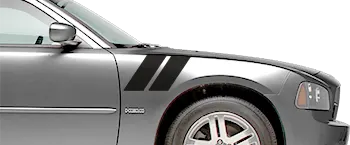 BUY Dodge Charger - Hood to Fender Hash Stripes