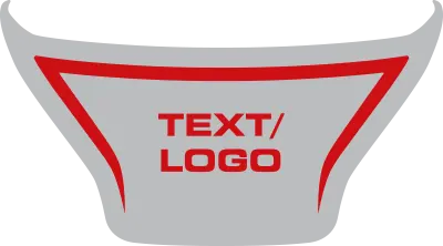 SRT Power Bulge Hood Intake Blackout Graphic Design Style 02