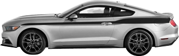 BUY Ford Mustang - Full Length Upper Body Stripes