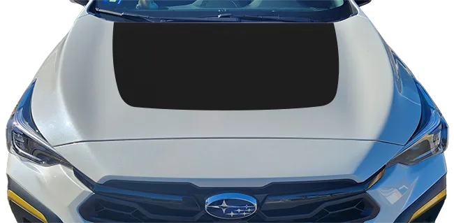 BUY and CUSTOMIZE Subaru Crosstrek - Hood Blackout Decal Graphic